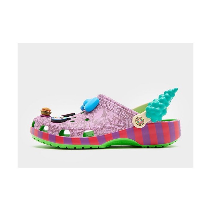 Crocs x The Simpsons Krusty the Clown Classic Clog - Purple - Mens, Purple