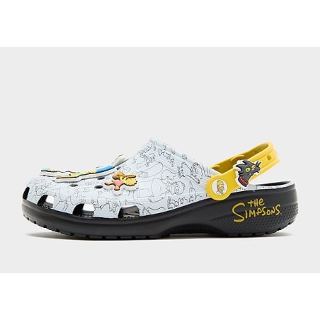 Crocs x The Simpsons Classic Clog - White - Mens, White
