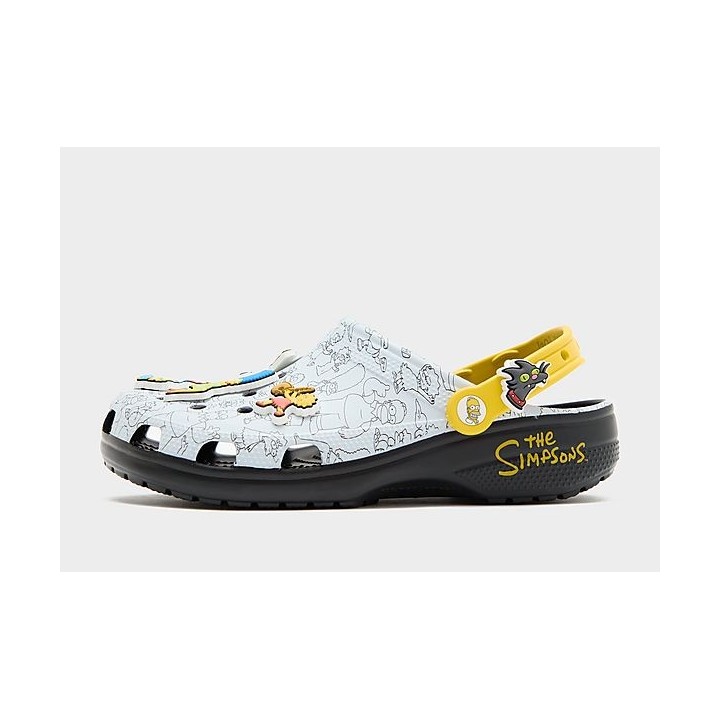 Crocs x The Simpsons Classic Clog - White - Mens, White