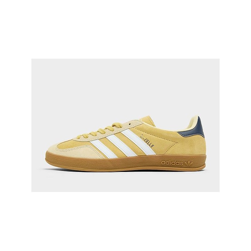 adidas Originals Gazelle Indoor - Yellow - Mens, Yellow