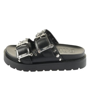 Buffalo Sandale - RAYA ARI STUD - EU36 bis EU40 - für Damen - Größe EU36 - schwarz