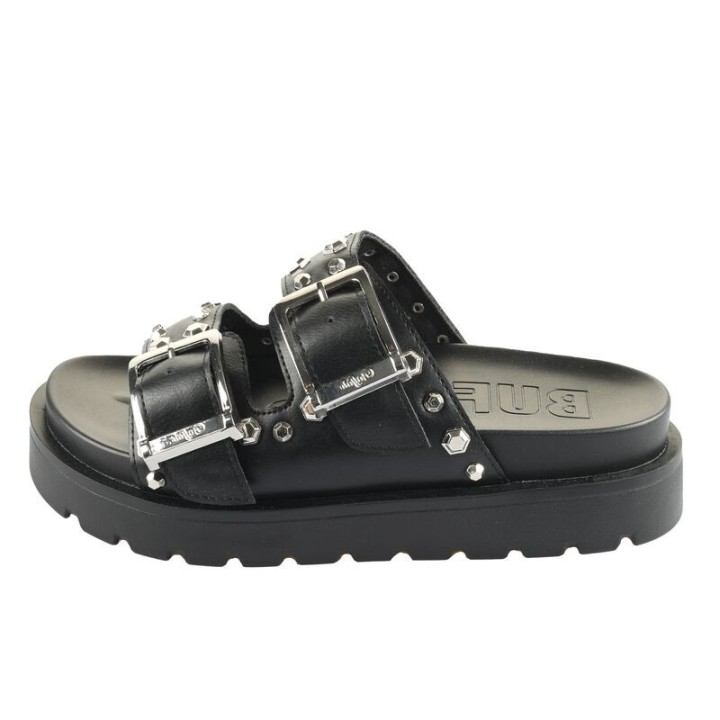 Buffalo Sandale - RAYA ARI STUD - EU36 bis EU40 - für Damen - Größe EU36 - schwarz