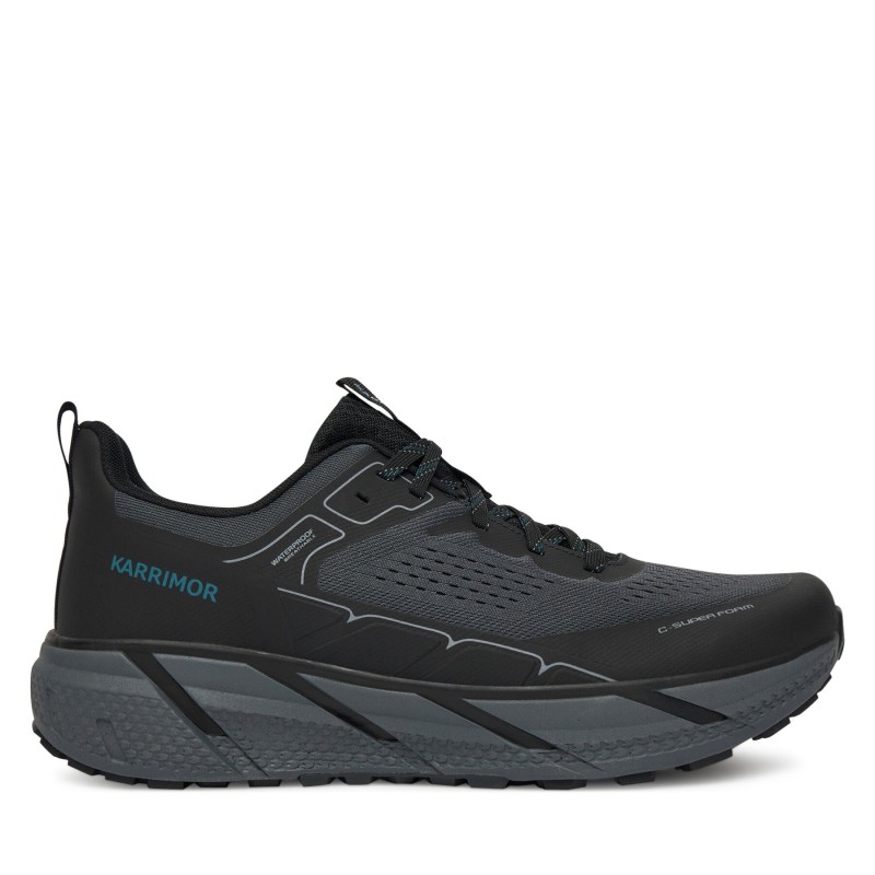 Trekkingschuhe Karrimor Singletrack Weathertite K1125 Schwarz