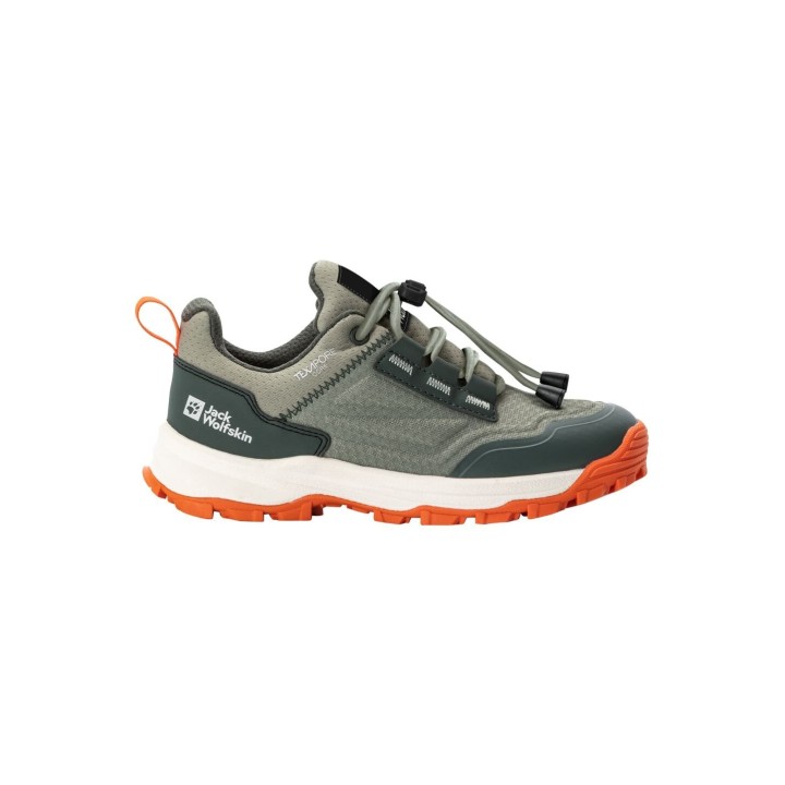 Jack Wolfskin Cyrox Texapore Low Kids Wasserdichte Wanderschuhe Kinder 33 green mint leaf