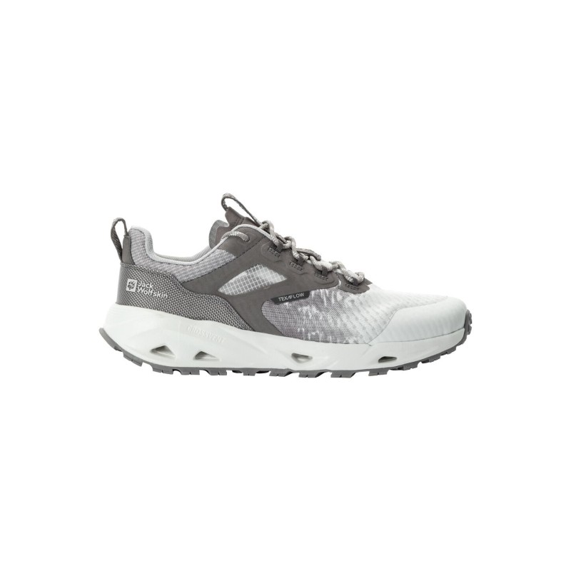 Jack Wolfskin Prelight Pro Vent Support System Low Men Wanderschuhe Herren 44 grey limestone
