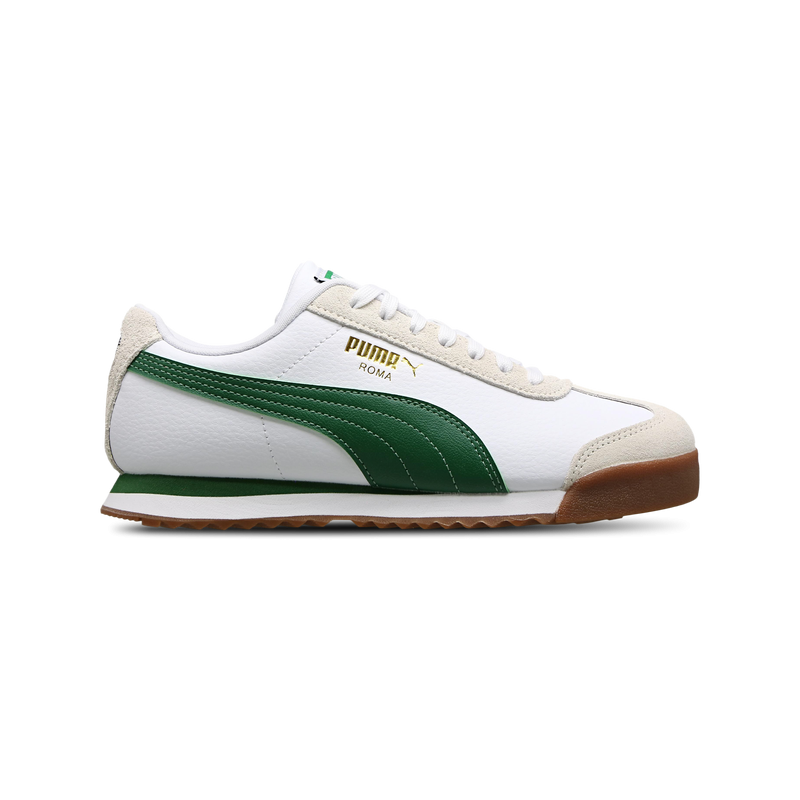 Puma Roma Unisex Schuhe - Weiß - Größe: 36 - Leder - Foot Locker