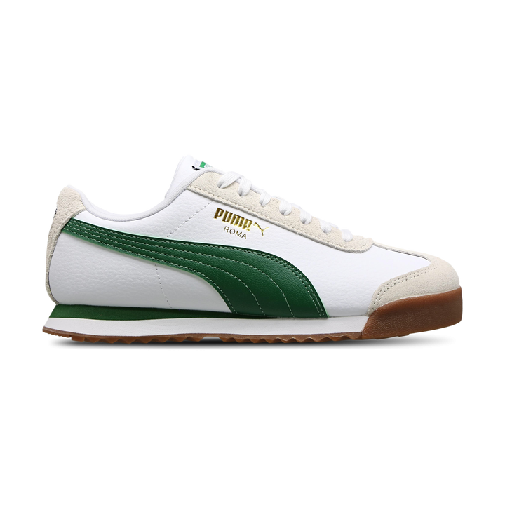 Puma Roma Unisex Schuhe - Weiß - Größe: 36 - Leder - Foot Locker