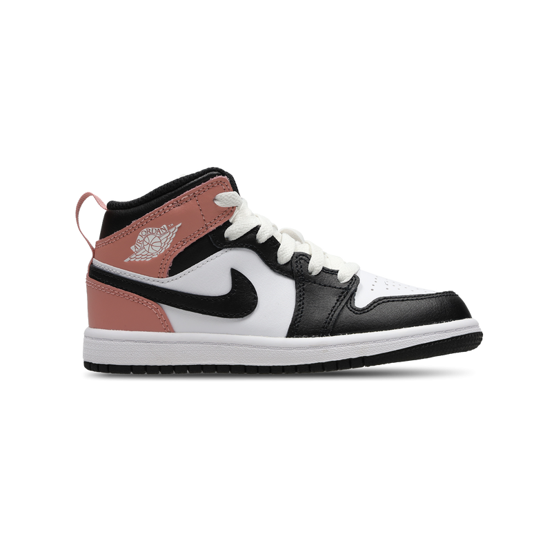 Jordan Aj1 Mid Unisex Schuhe - Weiß - Größe: 32 - Leder - Foot Locker