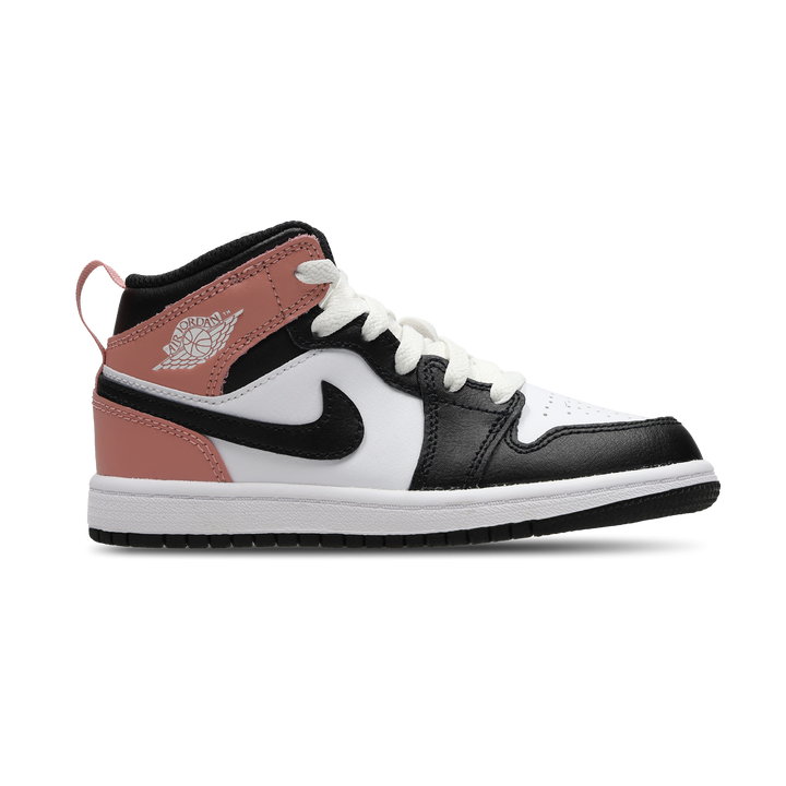 Jordan Aj1 Mid Unisex Schuhe - Weiß - Größe: 32 - Leder - Foot Locker