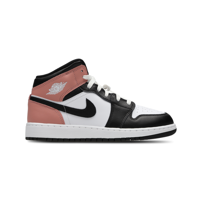 Jordan Aj1 Mid Unisex Schuhe - Weiß - Größe: 36 - Leder - Foot Locker