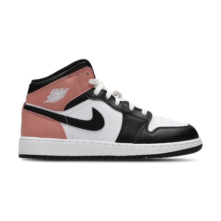 Jordan Aj1 Mid Unisex Schuhe - Weiß - Größe: 36 - Leder - Foot Locker