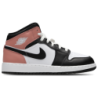 Jordan Aj1 Mid Unisex Schuhe - Weiß - Größe: 36 - Leder - Foot Locker