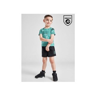 Jordan Beyond All Over Print T-Shirt/Shorts Set Infant - Blue, Blue