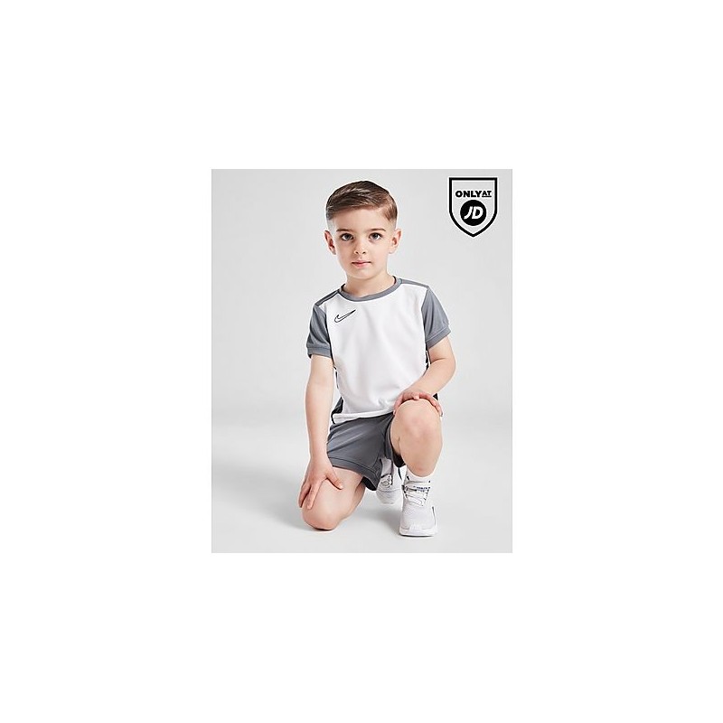 Nike Academy T-Shirt/Shorts Set Infant - White, White