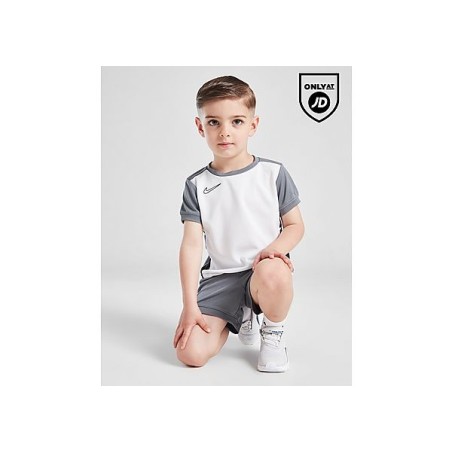 Nike Academy T-Shirt/Shorts Set Infant - White, White
