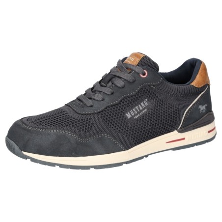 Mustang Shoes Sneaker, Schnürschuh, Freizeitschuh mit weicher Schaftrandpolsterung