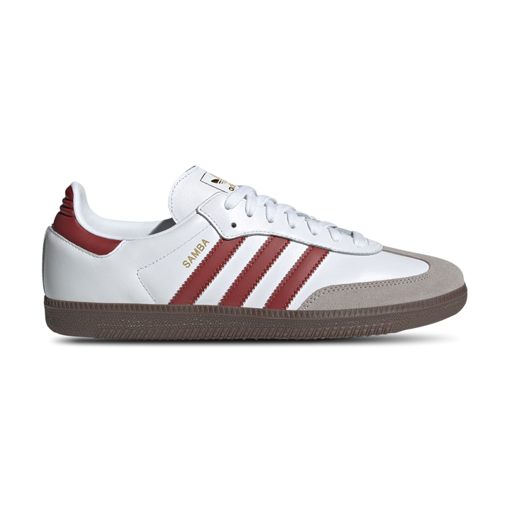 Adidas Samba Herren Schuhe - Weiß - Größe: 42 2/3 - Leder - Foot Locker