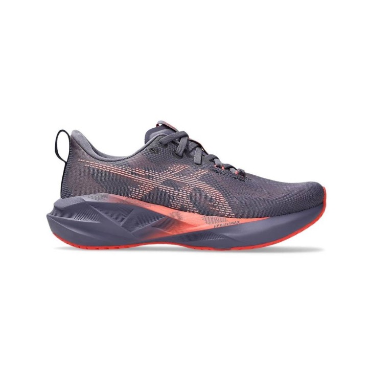 Asics Novablast 5 Schuhe Lila Orange SS25 Damen, Größe 37 - EUR