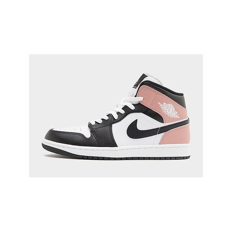 Jordan Air 1 Mid - White - Mens, White
