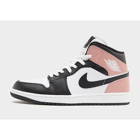 Jordan Air 1 Mid - White - Mens, White