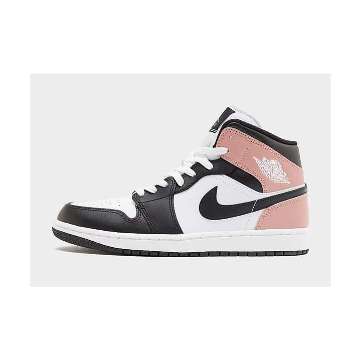 Jordan Air 1 Mid - White - Mens, White