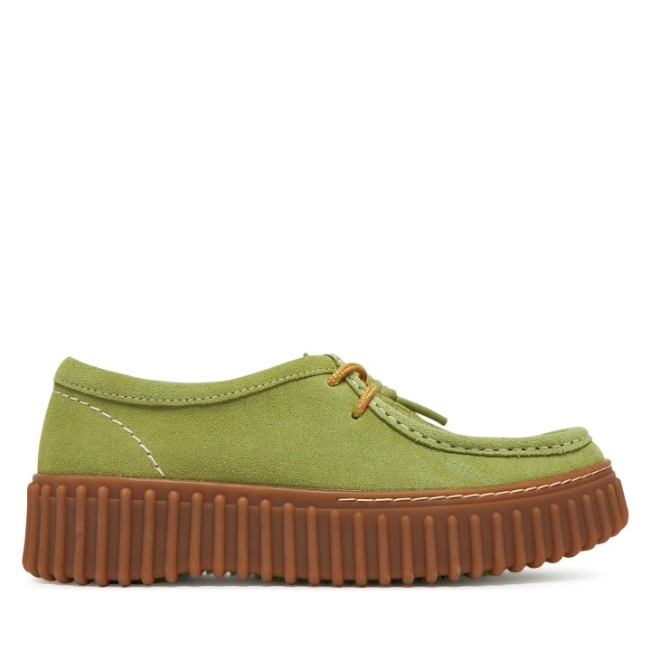 Halbschuhe Clarks Torhill Bee 26181186 Grün