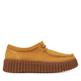 Halbschuhe Clarks Torhill Bee 26181188 Goldfarben