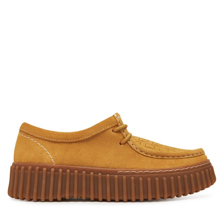 Halbschuhe Clarks Torhill Bee 26181188 Goldfarben