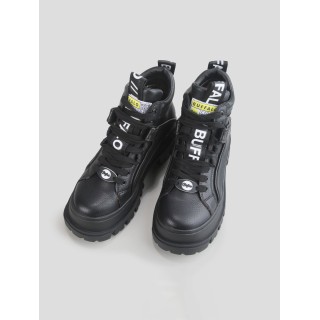 Buffalo Aspha Nc Mid Bootie Flat