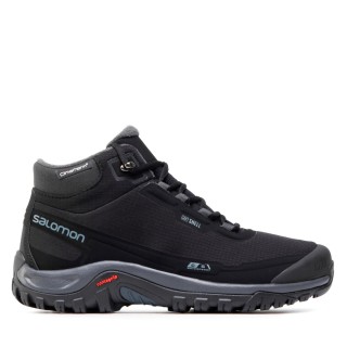 Trekkingschuhe Salomon Shelter Cs Wp 411104 27 V0 Schwarz