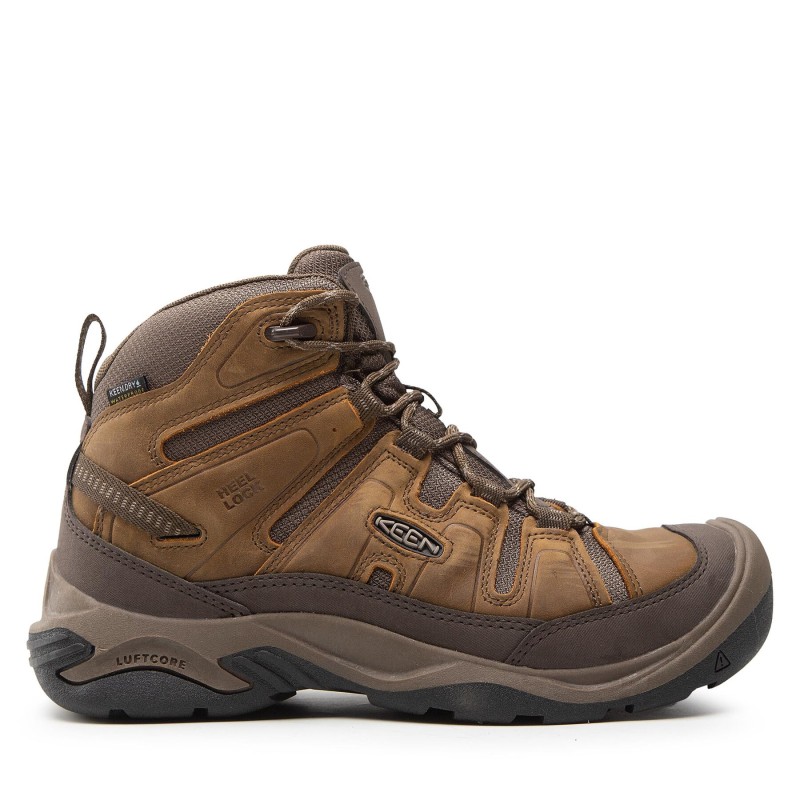 Trekkingschuhe Keen Circadia Mid Wp 1026769 Braun