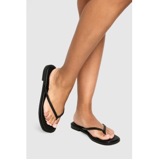 Pu Flip-Flops - Black - 37, Black