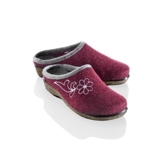 Federleicht-Filz-Pantolette