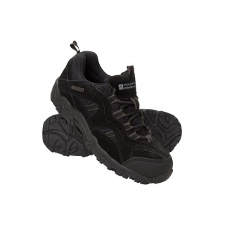 Stampede Wasserdichte Kinder-Wanderschuhe - Schwarz