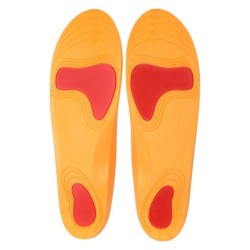 IsoFresh Mens PU-Einlegesohle - Schwarz