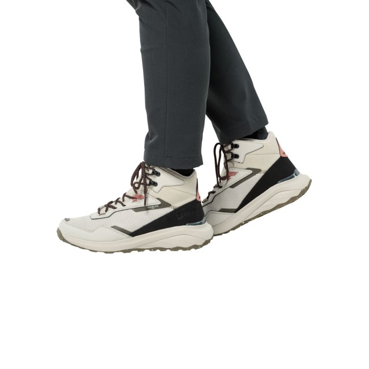 Jack Wolfskin Dromoventure Texapore Mid Women Wasserdichte Outdoor Schuhe Damen 40.5 grey Dusty Grey