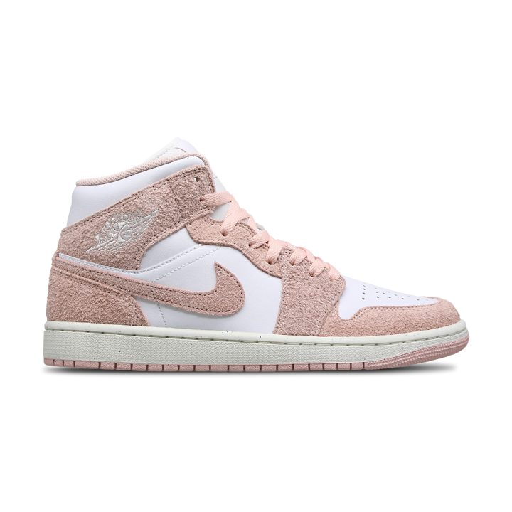 Jordan 1 Mid Herren Schuhe - Weiß - Größe: 42 - Leder, Synthetik - Foot Locker