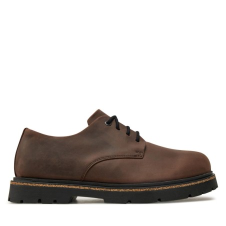 Halbschuhe Birkenstock Highwood Lace Low Leoi 1028093 Braun