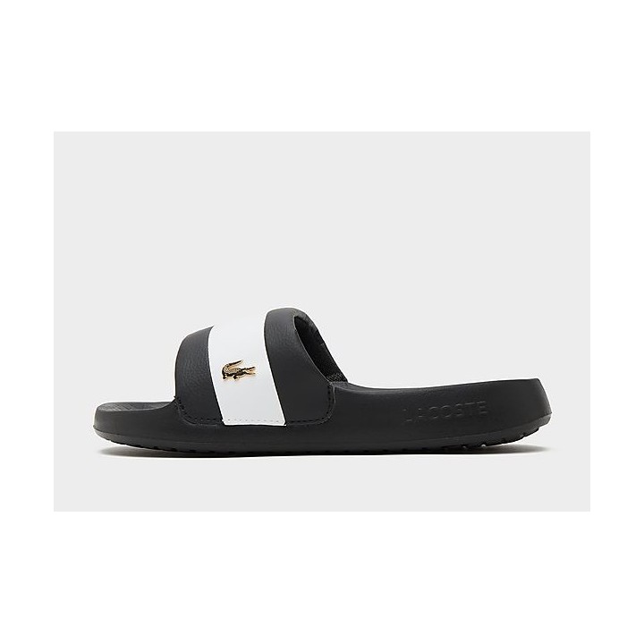 Lacoste Serve Pin Slides Damen - Black - Womens, Black