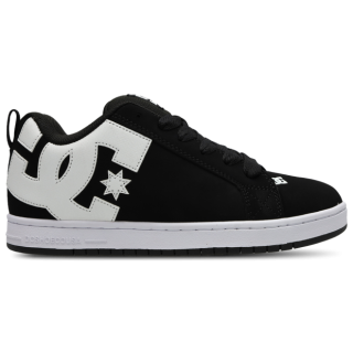 DC Shoes Court Graffik Herren Schuhe - Schwarz - Größe: 39 - Wildleder - Foot Locker