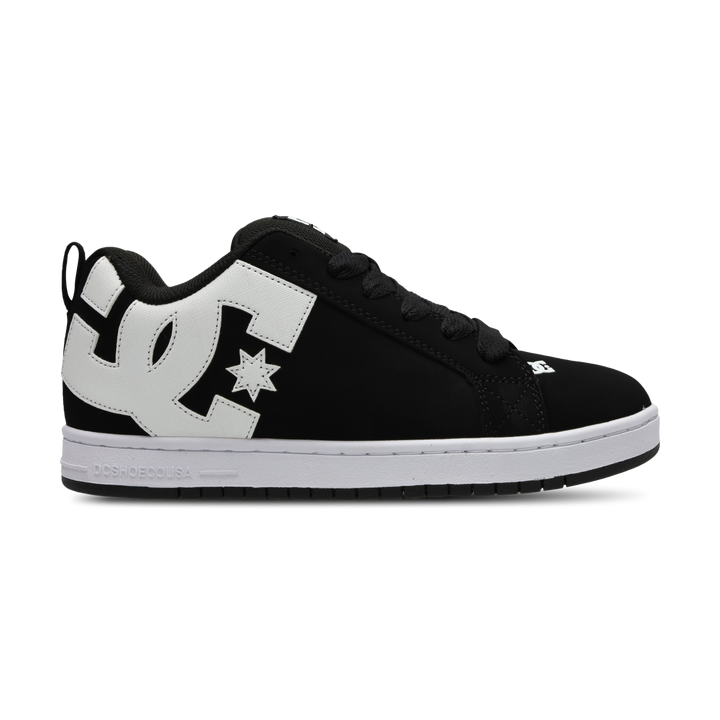 DC Shoes Court Graffik Herren Schuhe - Schwarz - Größe: 39 - Wildleder - Foot Locker