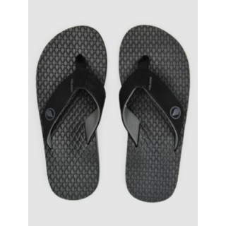 Volcom Eco Recliner 2 Sandalen black grey