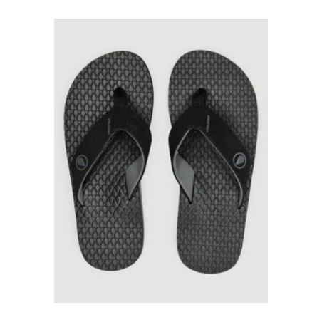 Volcom Eco Recliner 2 Sandalen black grey