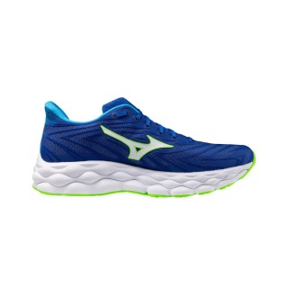 Mizuno Wave Sky 8 Schuhe Blau Weiß SS25, Größe 41 - EUR