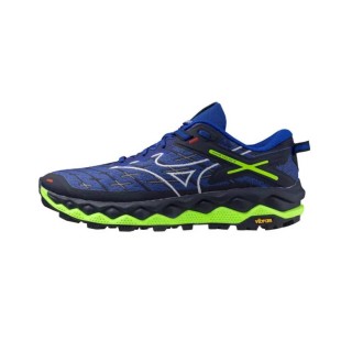 Mizuno Wave Mujin 10 Schuhe Blau Gelb SS25, Größe 41 - EUR