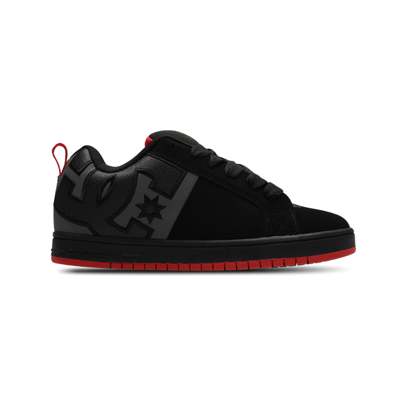 DC Shoes Court Graffik Herren Schuhe - Schwarz - Größe: 39 - Wildleder - Foot Locker