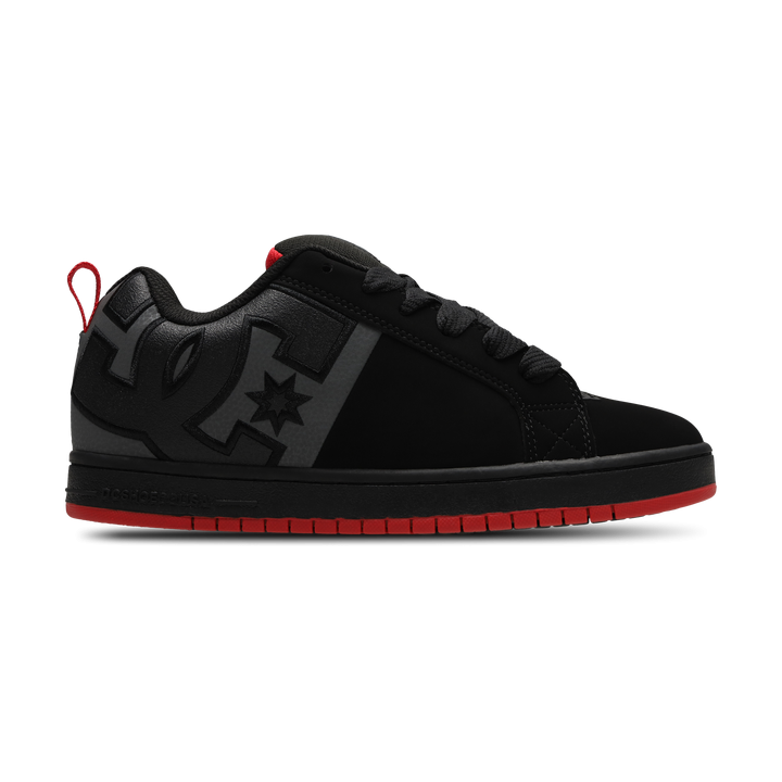 DC Shoes Court Graffik Herren Schuhe - Schwarz - Größe: 39 - Wildleder - Foot Locker