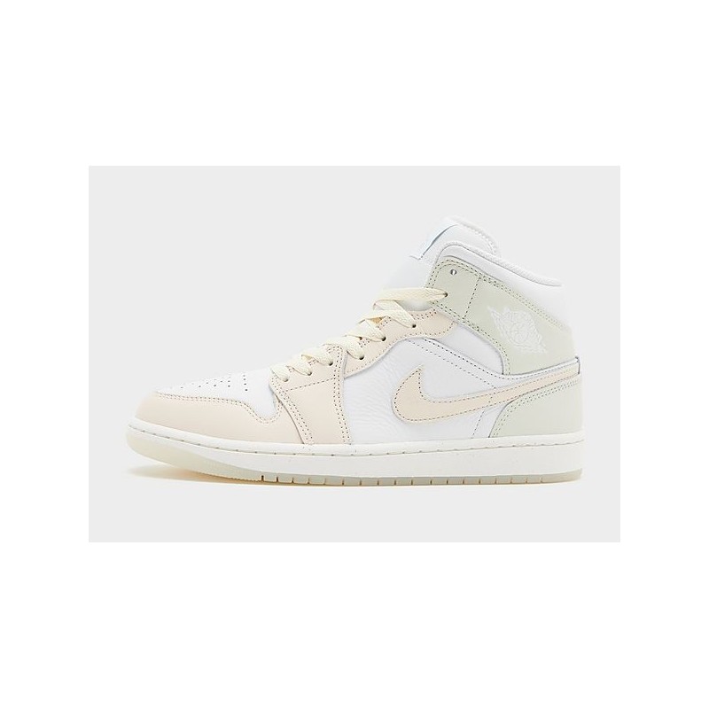 Jordan Air 1 Mid SE - White - Mens, White