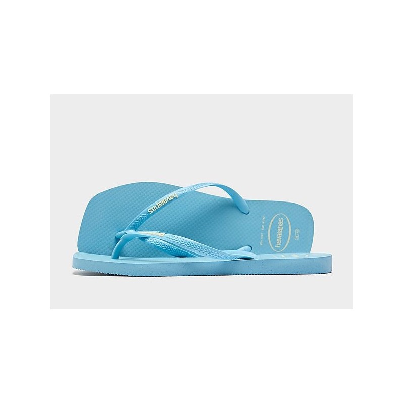 Havaianas Slim Square Flip-Flops Damen - Blue - Womens, Blue