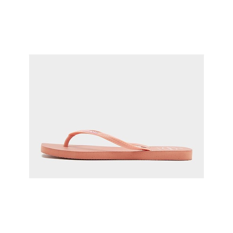 Havaianas Slim Square Flip-Flops Damen - Pink - Womens, Pink